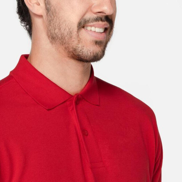 Russell Athletic Heren 100% katoenen korte mouw poloshirt UTFK704_classicred large