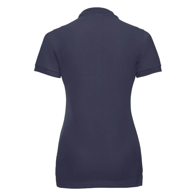 Russell Athletic Dames stretch short sleeve polo shirt UTFK702_frenchnavy large