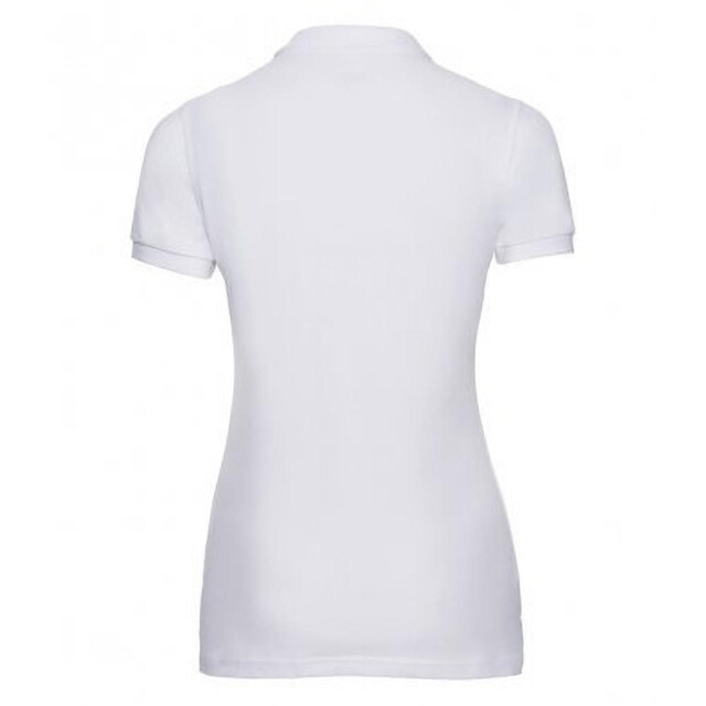 Russell Athletic Dames stretch short sleeve polo shirt UTFK702_white large