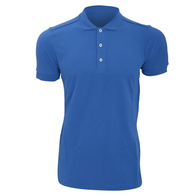 Russell Athletic Heren rekken korte mouw poloshirt UTFK703_azureblue large