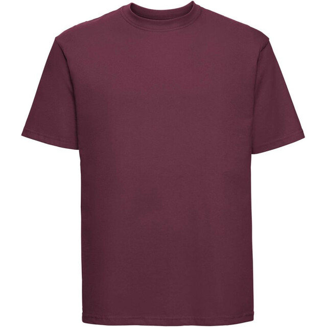 Jerzees Colours Heren klassiek t-shirt met korte mouwen UTFK731_burgundy large