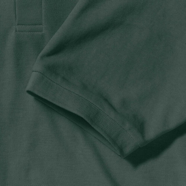 Jerzees Colours Russell mens klassiek poloshirt met korte mouwen van katoen UTFK701_bottlegreen large