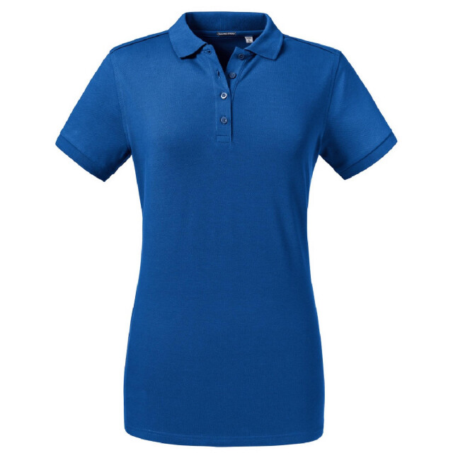 Russell Athletic Dames op maat gemaakte stretch polo UTFK729_brightroyal large