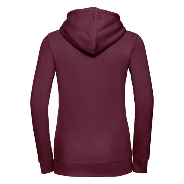 Russell Athletic Dames premium authentieke hoodie (3-lagen stof) UTFK691_burgundy large
