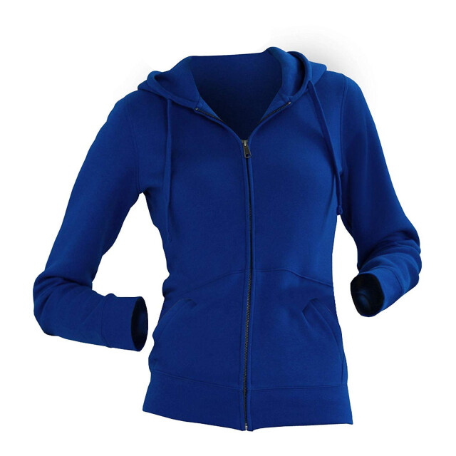 Russell Athletic Dames premium authentieke hoodie met rits (3-laagse stof) UTFK693_brightroyal large