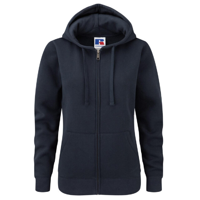 Russell Athletic Dames premium authentieke hoodie met rits (3-laagse stof) UTFK693_frenchnavy large