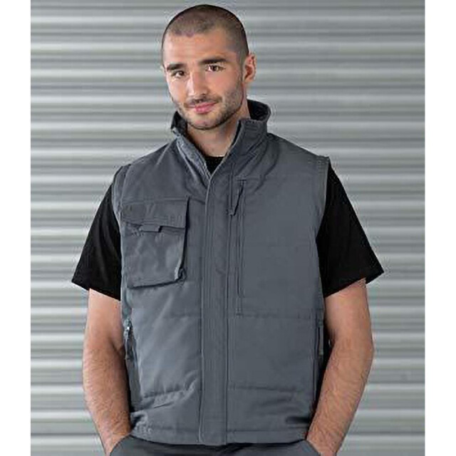 Russell Athletic Heren werkkleding giletjas UTFK684_convoygrey large