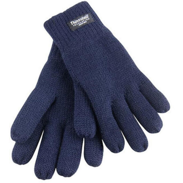 Result Unisex thinsulate gevoerde thermische handschoenen (40g 3m) UTFK663_navyblue large