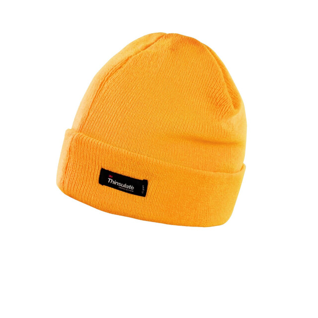 Result Unisex lichtgewicht thermische wintermuts verdunt (3m 40g) UTFK670_fluoresentorange large
