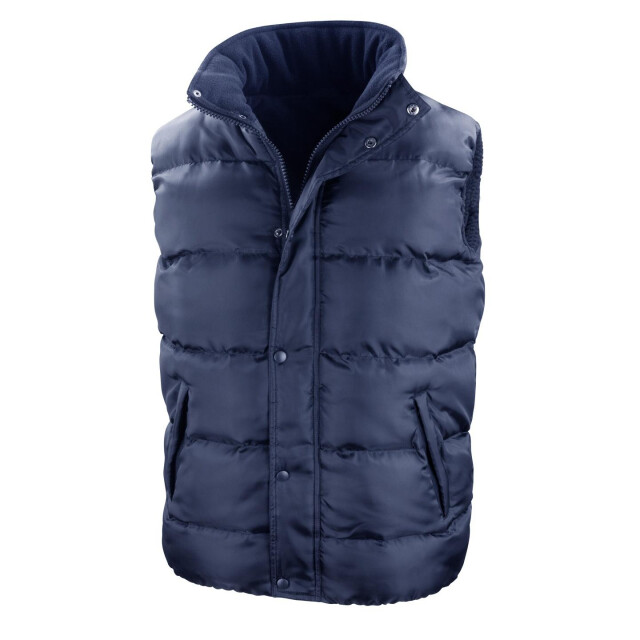 Result Heren core nova lux gevoerde fleece gevoerde bodywarmer jacket UTFK611_navyblue large