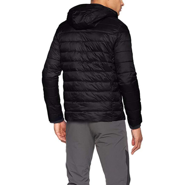 Result Urban mens snowbird hooded jacket UTFK655_blacklimegreen large