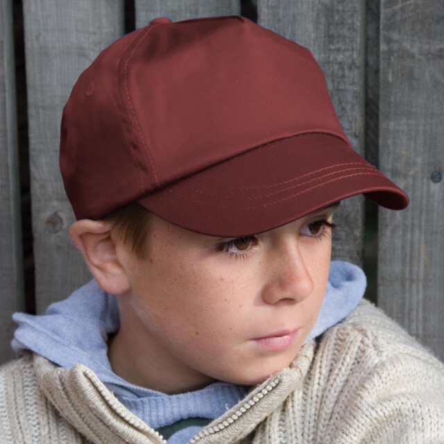 Result Unisex kinder-/kids baseballpet UTFK630_burgundy large