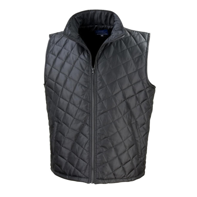 Result Heren kern 3-in-1 jasje met quilted bodywarmer jasje UTFK605_black large