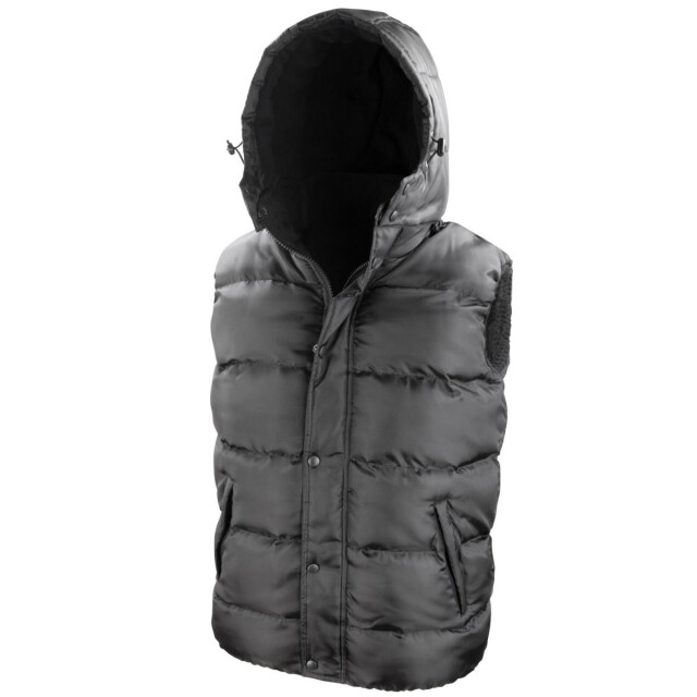 Result Heren core nova lux gevoerde fleece gevoerde bodywarmer jacket UTFK611_black large