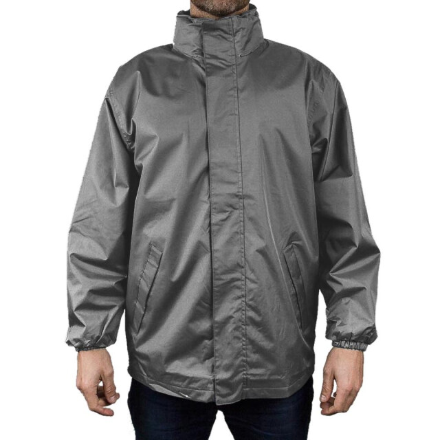 Result Heren kern middengewicht waterdicht windproof jasje UTFK598_steelgrey large