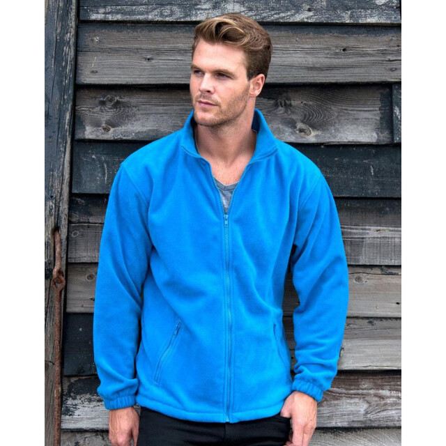 Result Heren core fashion fit outdoor fleece jacket UTFK608_electricblue large