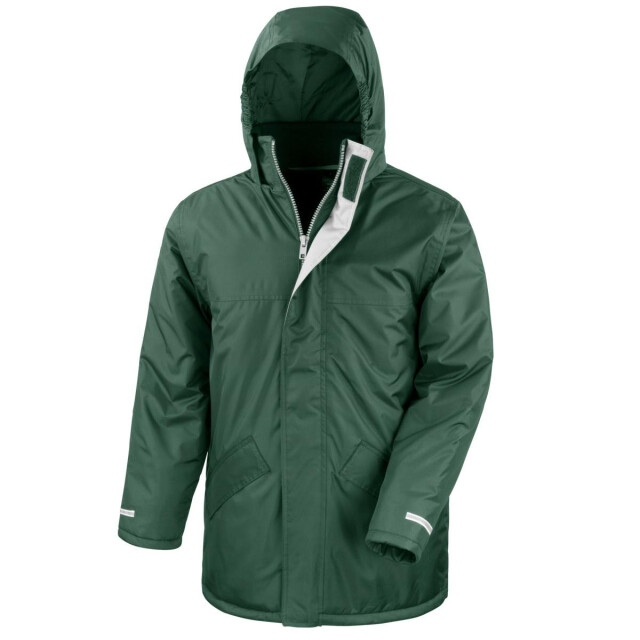 Result Heren kern winter parka waterdicht windproof jasje UTFK600_bottlegreen large