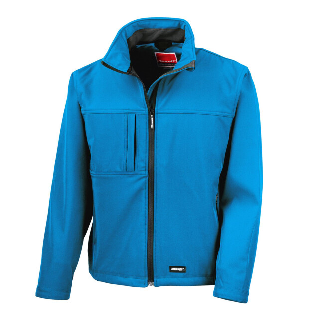 Result Heren softshell premium 3 layer performance jacket (waterdicht, winddicht & ademend) UTFK571_azureblue large