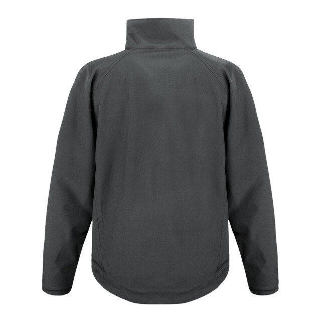 Result Heren 2 laagse basis softshell ademend windbestendig jasje UTFK575_black large