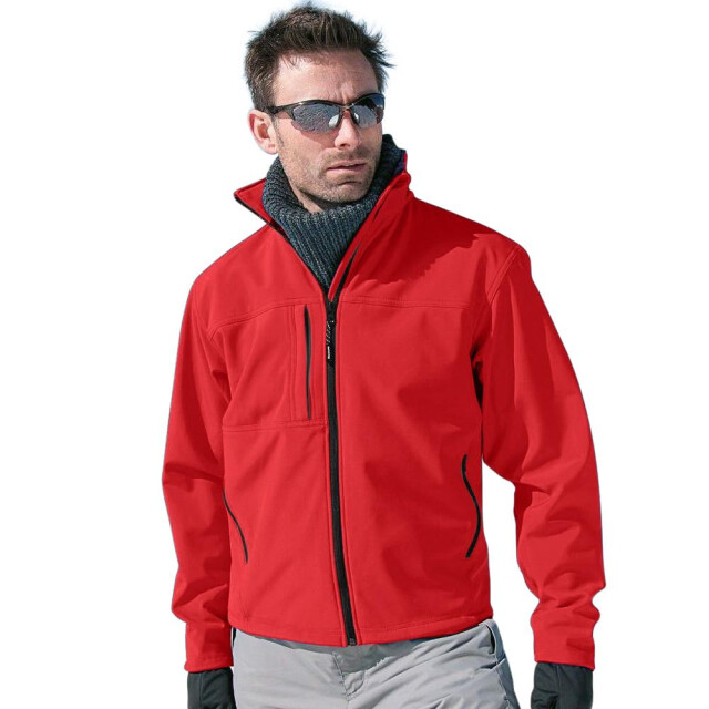 Result Heren softshell premium 3 layer performance jacket (waterdicht, winddicht & ademend) UTFK571_red large