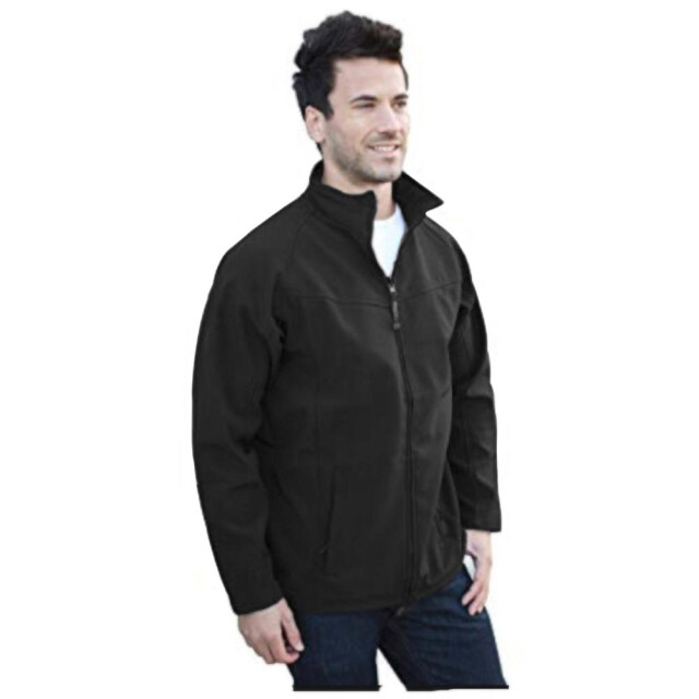 Regatta Professioneel heren uproar softshell windbestendig fleece-jack UTFK537_blackblack large