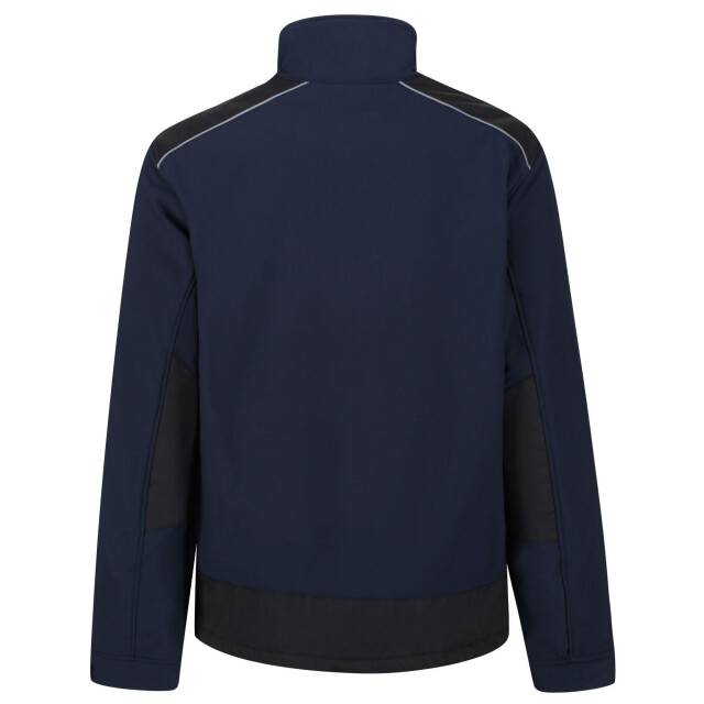 Regatta Heren zandstorm werkkleding softshell jasje UTFK540_navyblack large