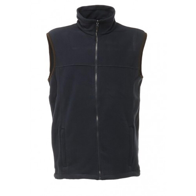Regatta Haber ii full-zip bodywarmer fleece anti-pill jacket (250 gsm) UTFK542_darknavy large
