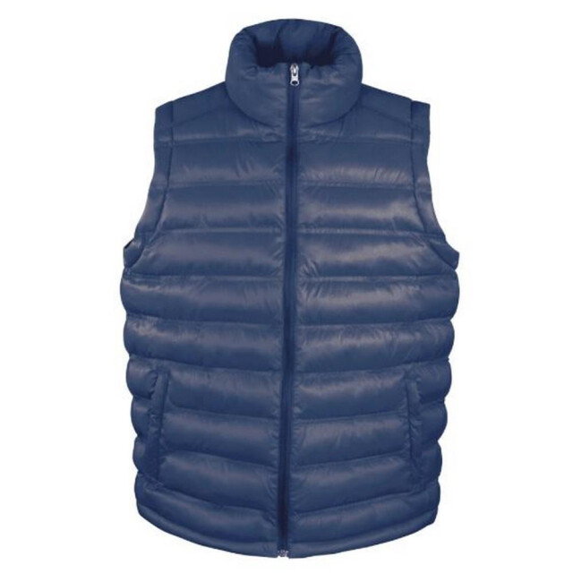 Result Heren ice bird gewatteerde bodywarmer / gilet jacket UTFK653_navyblue large