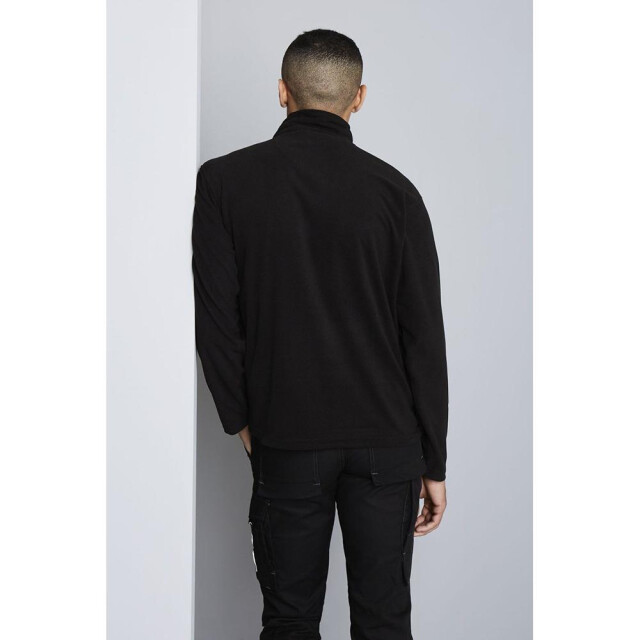 Regatta Heren micro zip neck fleece top (170 gsm) UTFK548_black large