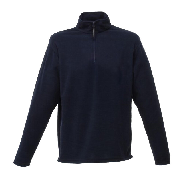Regatta Heren micro zip neck fleece top (170 gsm) UTFK548_darknavy large