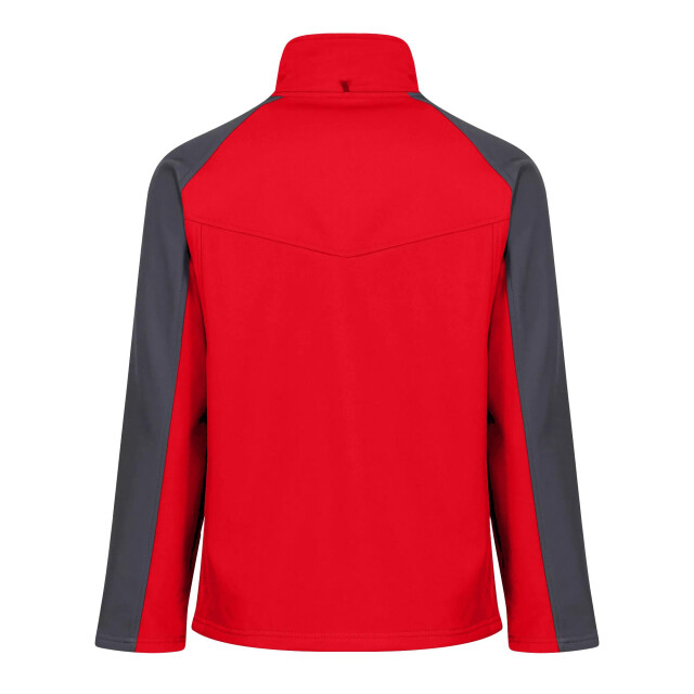 Regatta Professioneel heren uproar softshell windbestendig fleece-jack UTFK537_classicredsealgrey large