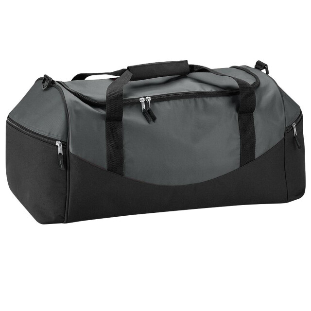 Quadra Teamkleding holdall duffelzak (55 liter) UTFK523_graphitegreyblack large