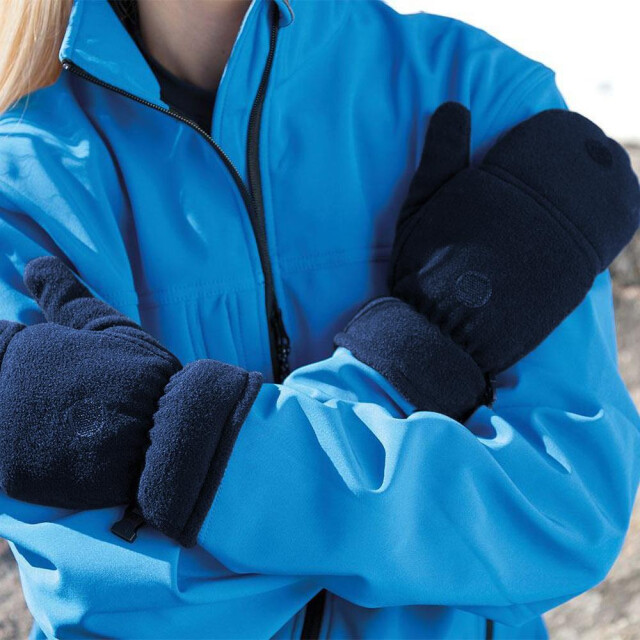 Result Unisex winter essentials palmgrip handschoen-mitt UTFK666_navyblue large