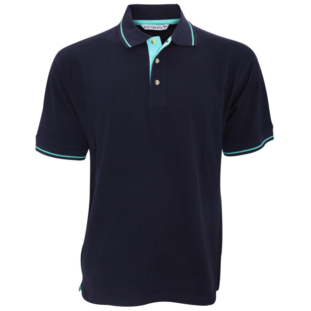 Kustom Kit Heren st. mellion heren poloshirt met korte mouwen UTFK449_navylightblue large