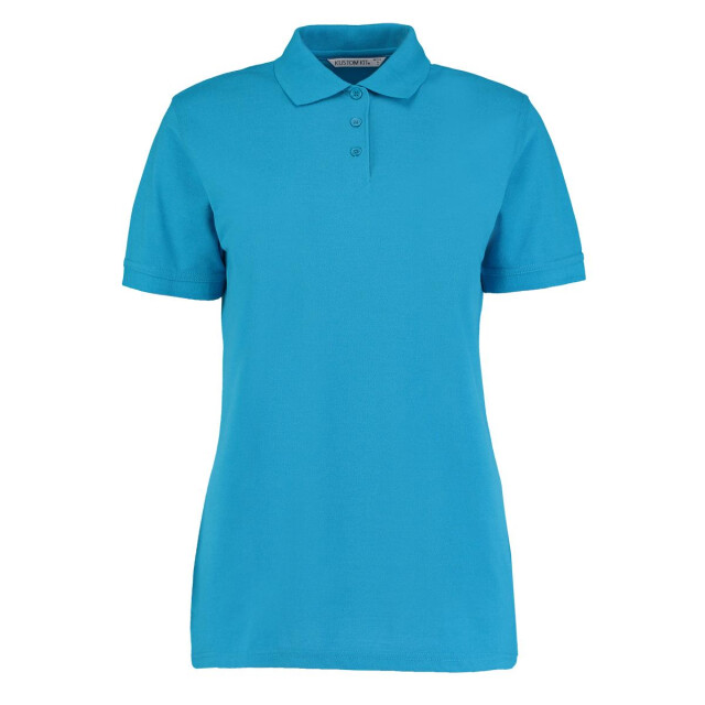 Kustom Kit Dames klassic superwash poloshirt met korte mouwen UTFK454_turquoise large
