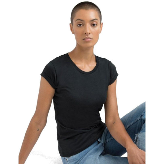 Mantis Dames rollen mouwen tee UTFK466_black large