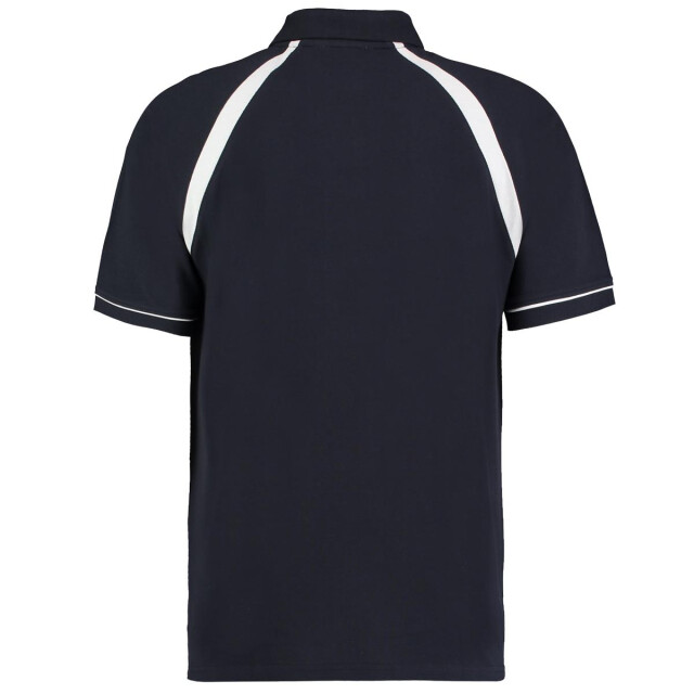Kustom Kit Eiken heuvel heren poloshirt met korte mouwen UTFK450_navywhite large