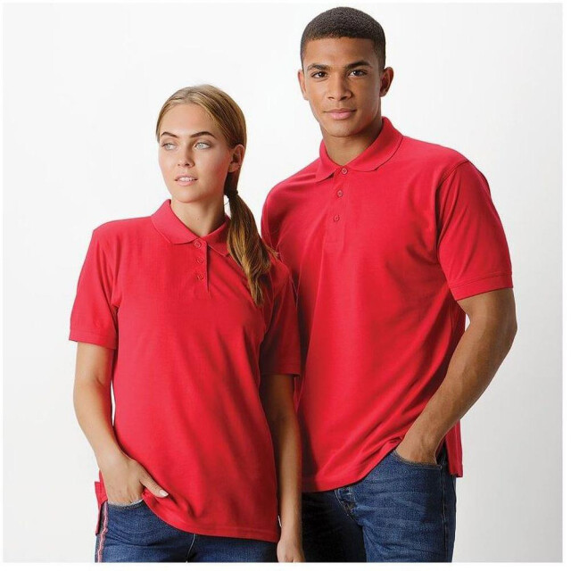 Kustom Kit Dames klassic superwash poloshirt met korte mouwen UTFK454_red large