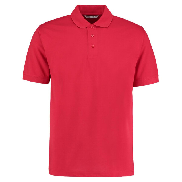 Kustom Kit Heren klassic superwash poloshirt met korte mouwen UTFK441_red large