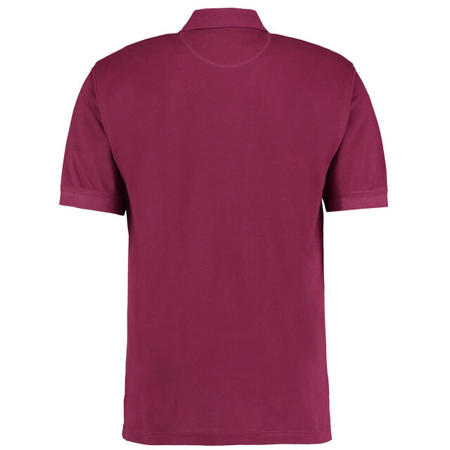 Kustom Kit Heren klassic superwash poloshirt met korte mouwen UTFK441_burgundy large