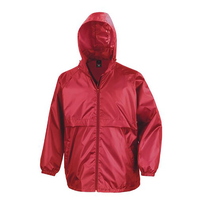 Result Heren core adult windcheater waterafstotend windproof jasje UTFK596_red large