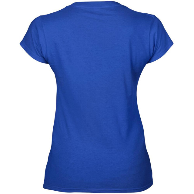 Gildan Dames zachte stijl korte mouw v-hals t-shirt UTFK400_royal large