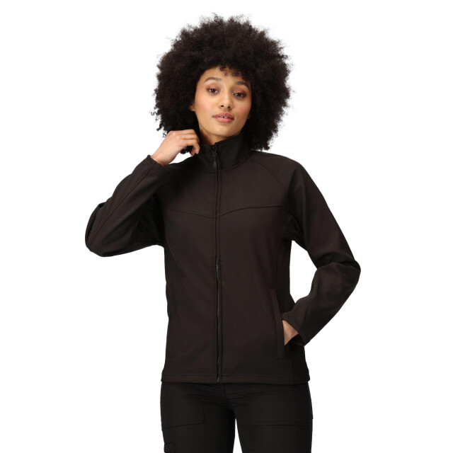 Regatta Dames uproar softshell windbestendig jasje UTFK538_blackblack large