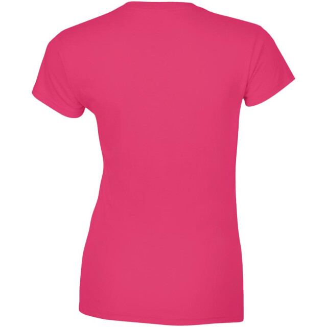 Gildan Dames zachte stijl korte mouw t-shirt UTFK395_heliconia large