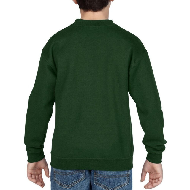 Gildan Childrens unisex heavy blend sweatshirt crewneck UTFK387_forestgreen large