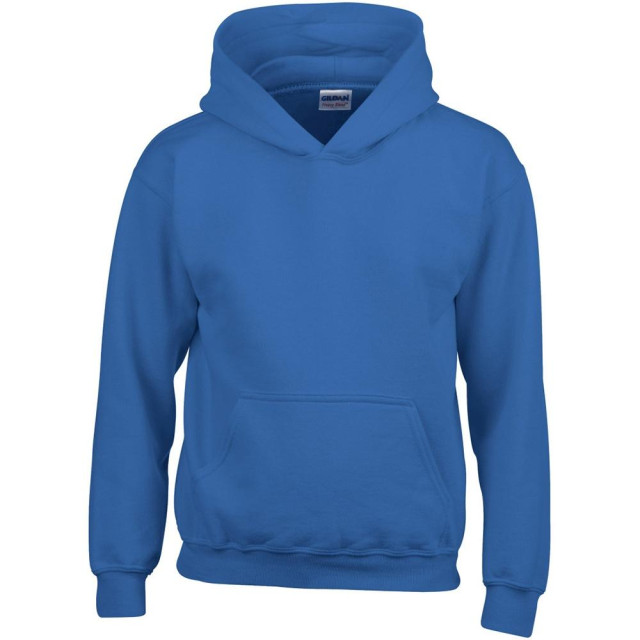 Gildan Zware blend childrens unisex hooded sweatshirt top / hoodie UTFK388_royal large