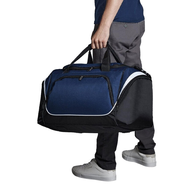 Quadra Pro team holdall / duffle bag (55 liter) UTFK519_frenchnavyblackwhite large