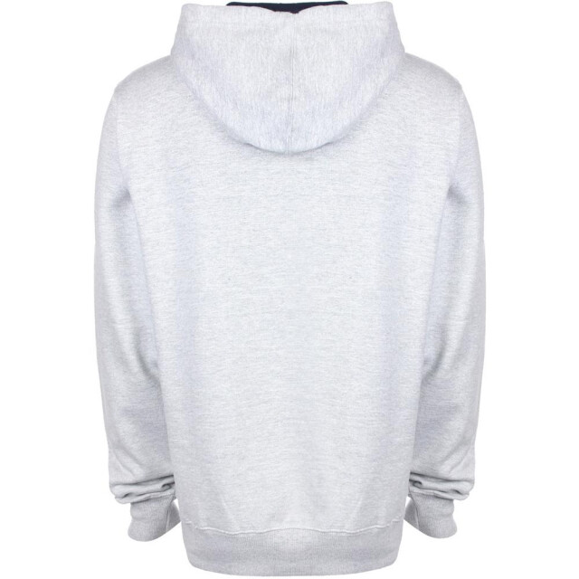 FDM Unisex contrasterende hooded sweatshirt / hoodie (300 gsm) UTFK368_heathergreynavy large