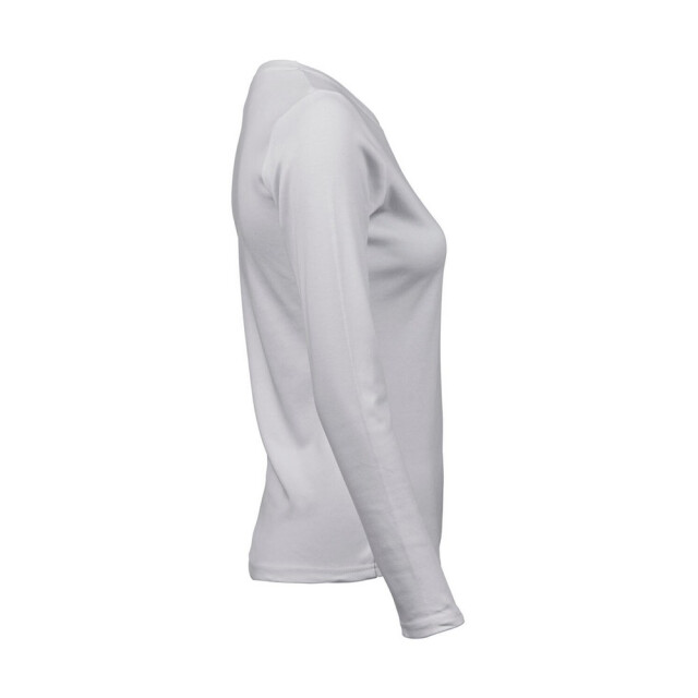Tee Jays Dames interlock t-shirt met lange mouwen UTFK3305_white large