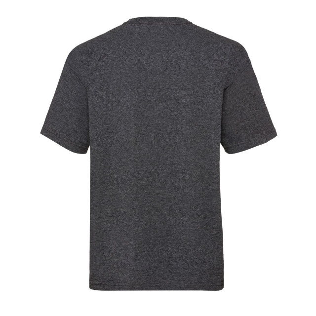 Fruit of the Loom Kinder/kids waardevol t-shirt UTFK3300_darkheathergrey large